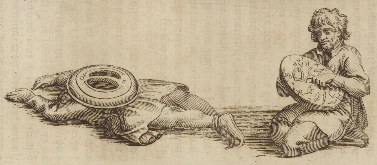 « Des secrets magiques, & de la Magie des Lapons » par Johannes Gerhard Scheffer (1621-1679).