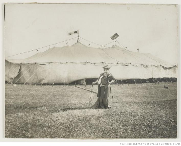 Sarah Bernhardt en tournée