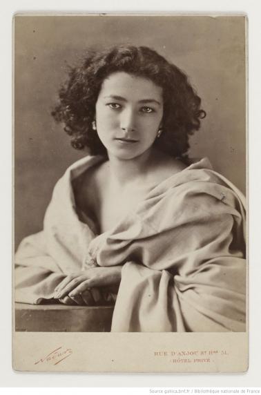 Photographie de Sarah Bernhardt